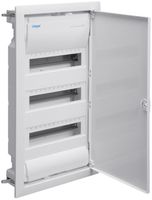 UP-Kleinverteiler Hager volta 3-reihig 12TE Tür IP30 348×630×94.5mm