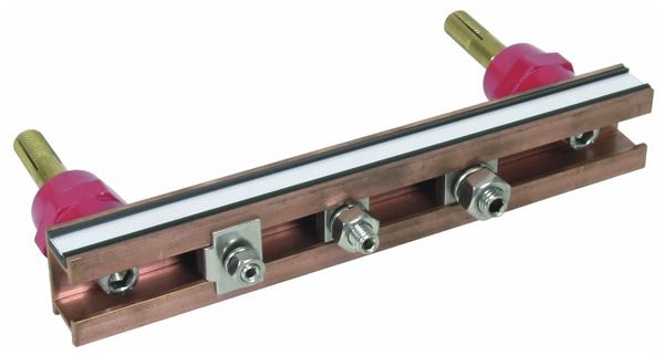 Potentialausgleichsschiene DEHN/elvatec IDR 35× 1000mm 240mm², Kupfer blank