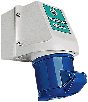 AP-Wandsteckdose CEEtyp 3L 16A IP44, 6h