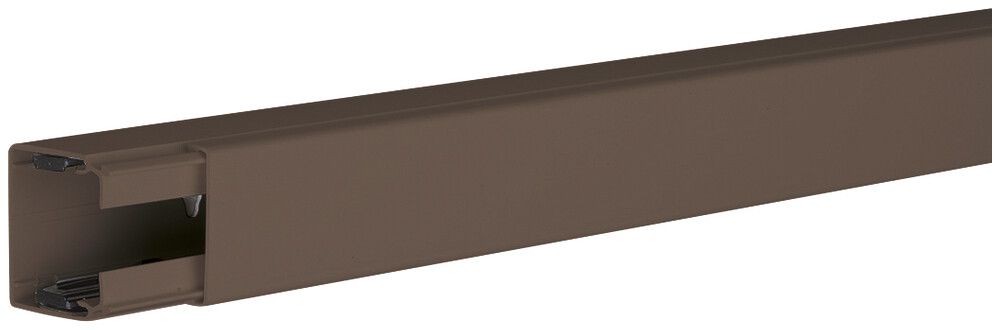 Installationskanal tehalit LF 40×40×2000mm (B×H×L) PVC braun