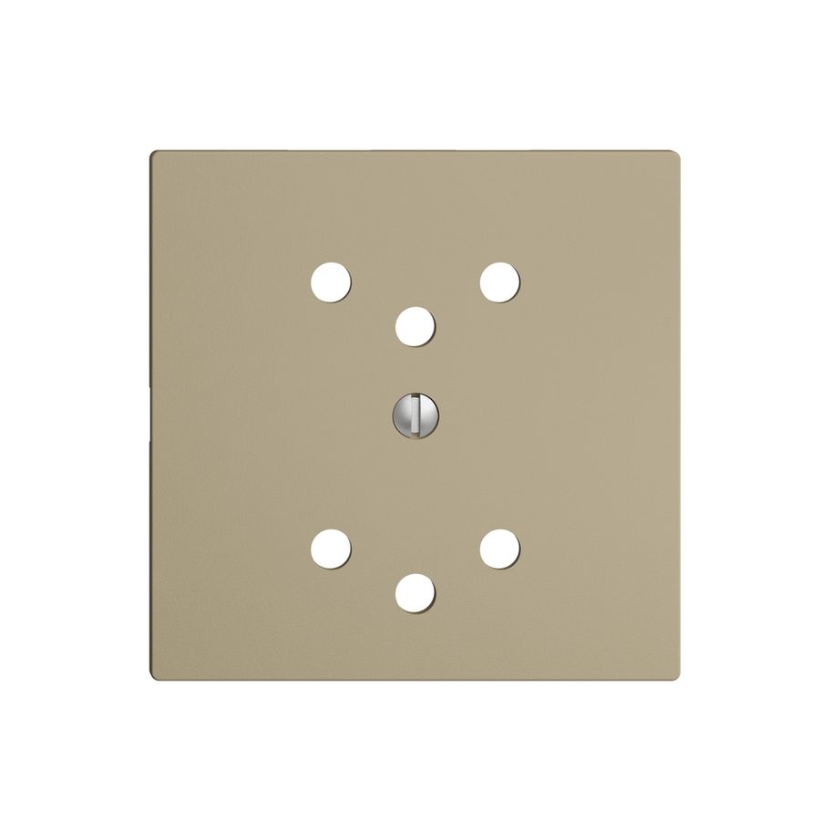 Frontplatte EDIZIOdue 2×T12 sand