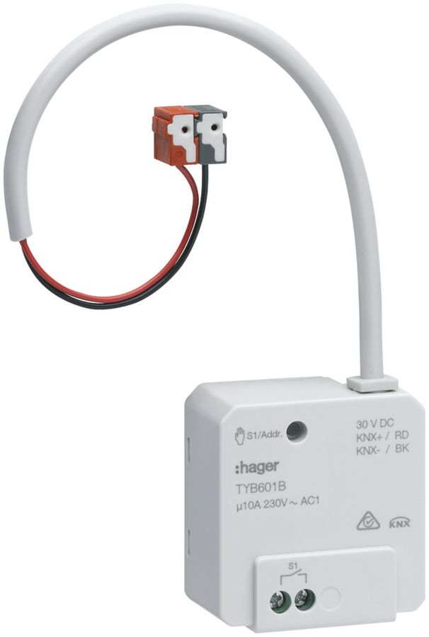 Module de sortie INC KNX Hager system 10A simple