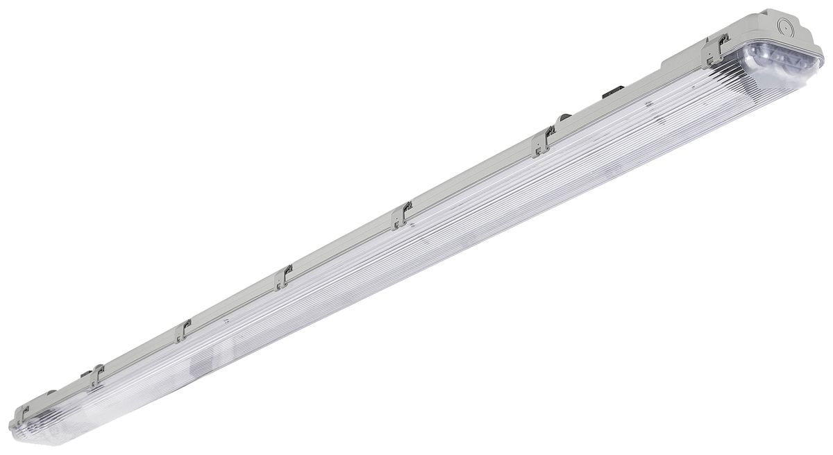 Feuchtraumleuchte Sylvania STR WATERPROOF 2G13 2×18W IP65 1580×100×60mm grau