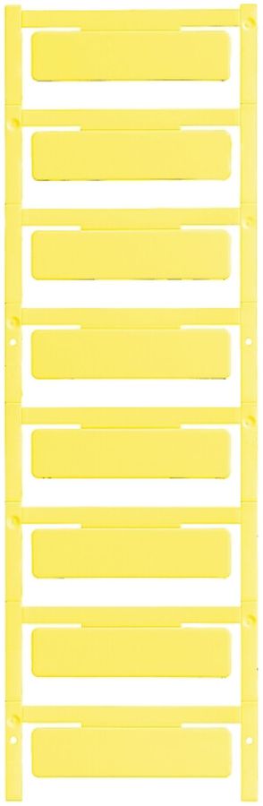 Marcatore per apparecchi Weidmüller MultiCard CC 15×60mm PA66 giallo