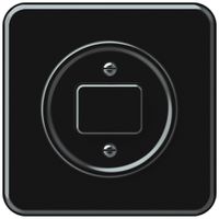 UP-Druckschalter origin Sch 3 92×92mm schwarz