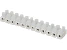 Barrette de bornes Adels-Contact 12P 0.5…6mm² 24A 450V blanc