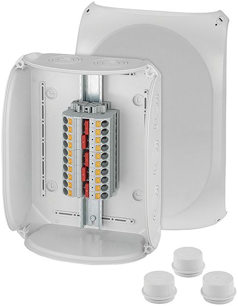 AP-Abzweigdose Hensel DK 3525 P Push-In 20×0.5…25mm² grau