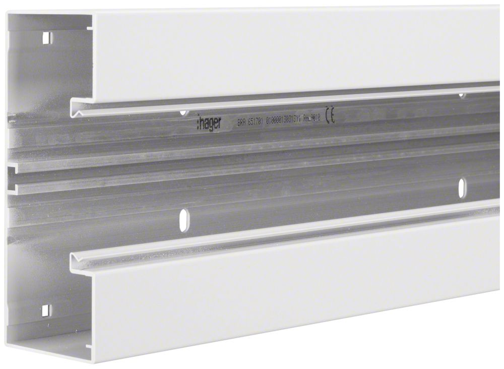 Canale perapetto tehalit BRA 170×65×2000mm alluminio bianco traffico