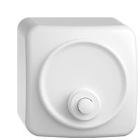 AP-Sonnerie-Taster STANDARDdue weiss mit Namensschild