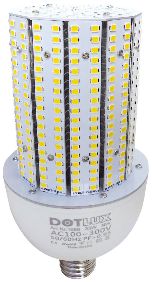 Lampada LED DOTLUX RETROFITprotect, E27 28W 4480lm 4500K