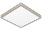 Plafonnier LED Eglo FUEVA 16W 0…2000lm 2700…6500K IP44 VAR 295×25mm nickel