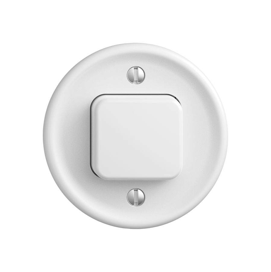 Kit di montaggio STANDARDdue SNAPFIX® p.interr.e cont.n.ill.con 1 tasto bi