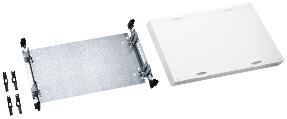 Baustein Hager univers N 300×500mm mit Montageplatte