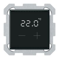 UP-Raumthermostat KNX KAL mit Display LED schwarz