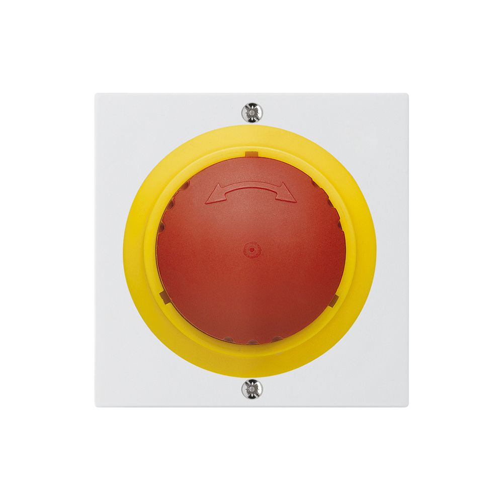 Taster kallysto NOT-AUS weiss