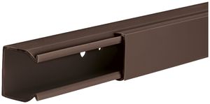 Installationskanal tehalit LF 25×25×2000mm (B×H×L) PVC braun