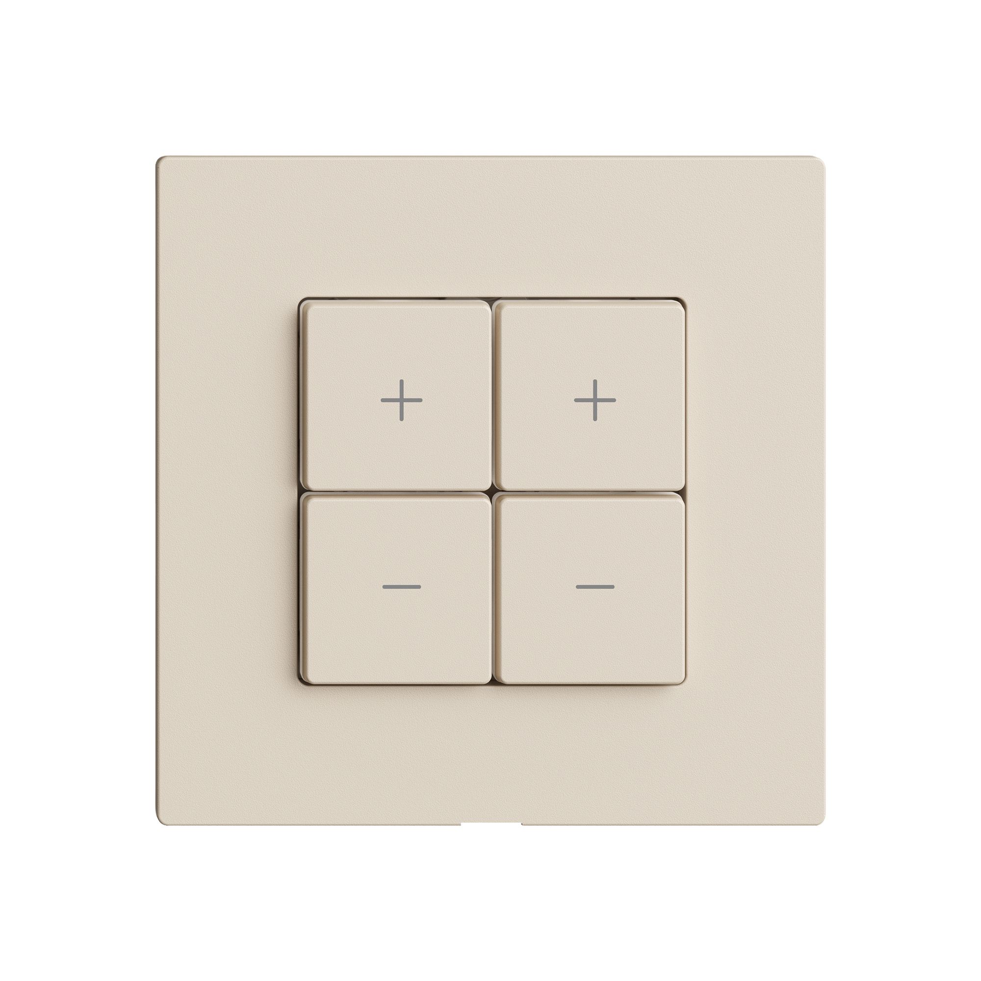 Bedienaufsatz zu Dimmer EDIZIOdue Wiser 2K 4T cr