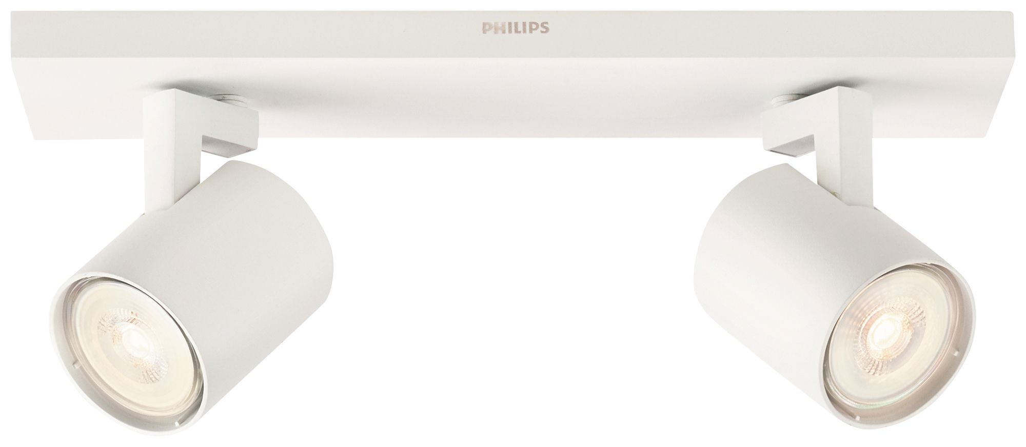 Spot Philips MYL Runner GU10 2×3.5W REG bianco
