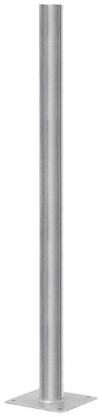 Montagesäule Scame LIBERA doppelseitig Ø80×1500mm Stahl grau