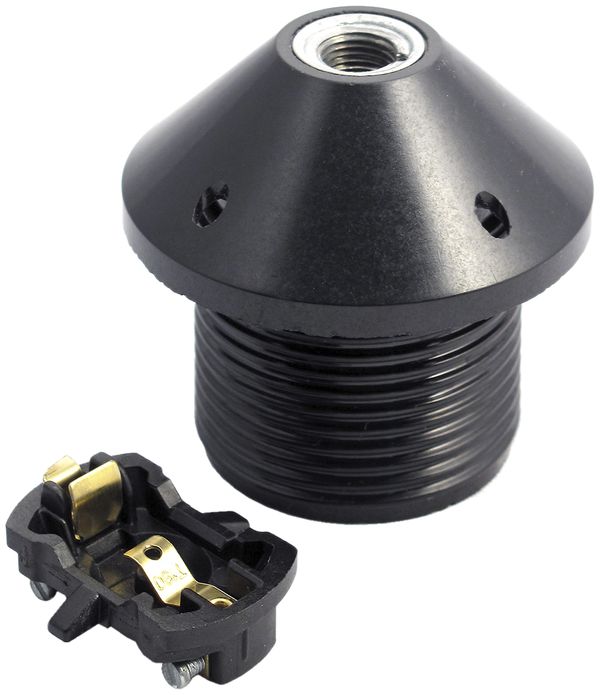 Fassung Roesch E27 Isolierstoff 180° sz