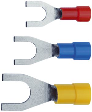 Quetschkabelschuh Ferratec M4 0.25…1.5mm² rot isoliert