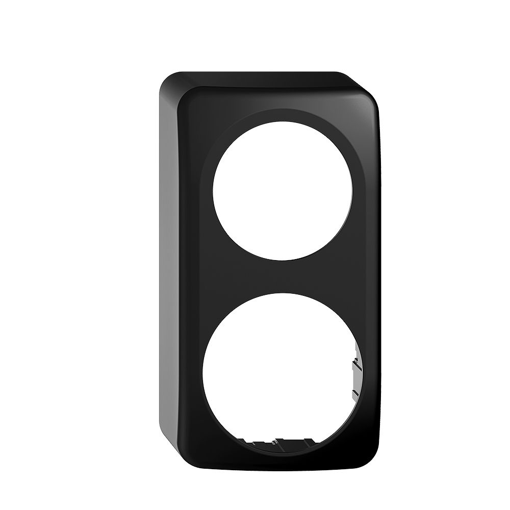 Cappa AP STANDARDdue QX54 2×1 nero 1×Ø50, 1×Ø58