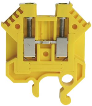 Borne de passage joignable Woertz 0.5…2.5mm² 24A 1000V vis 2×1 barre G vt-jn