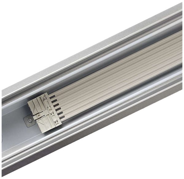 Tragschiene MAXOS 4MX656 491 für TL5 1×49W, 7×1.5mm², weiss