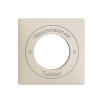 Kit front. 0-Waschmaschine-0-Tumbler EDIZIOdue 60×60mm crema