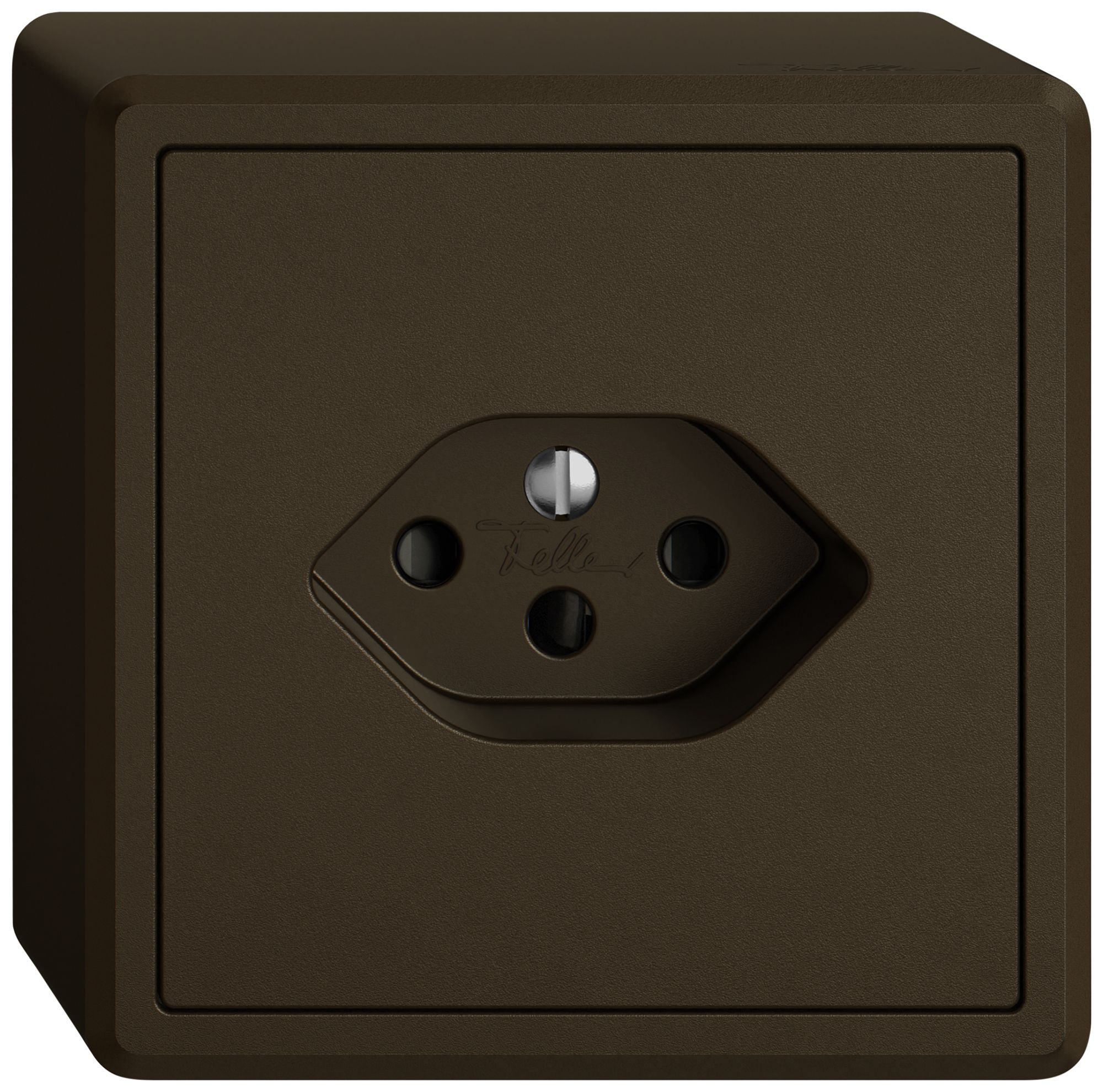 Prise AP EDIZIO.liv SNAPFIX® 1×T13 avec shutter br