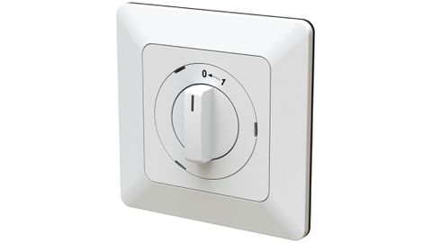 Schwenktaster mit Drehgriff