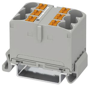 Bloc de distribution PX PTFIX 6X10/S-NS35A GY