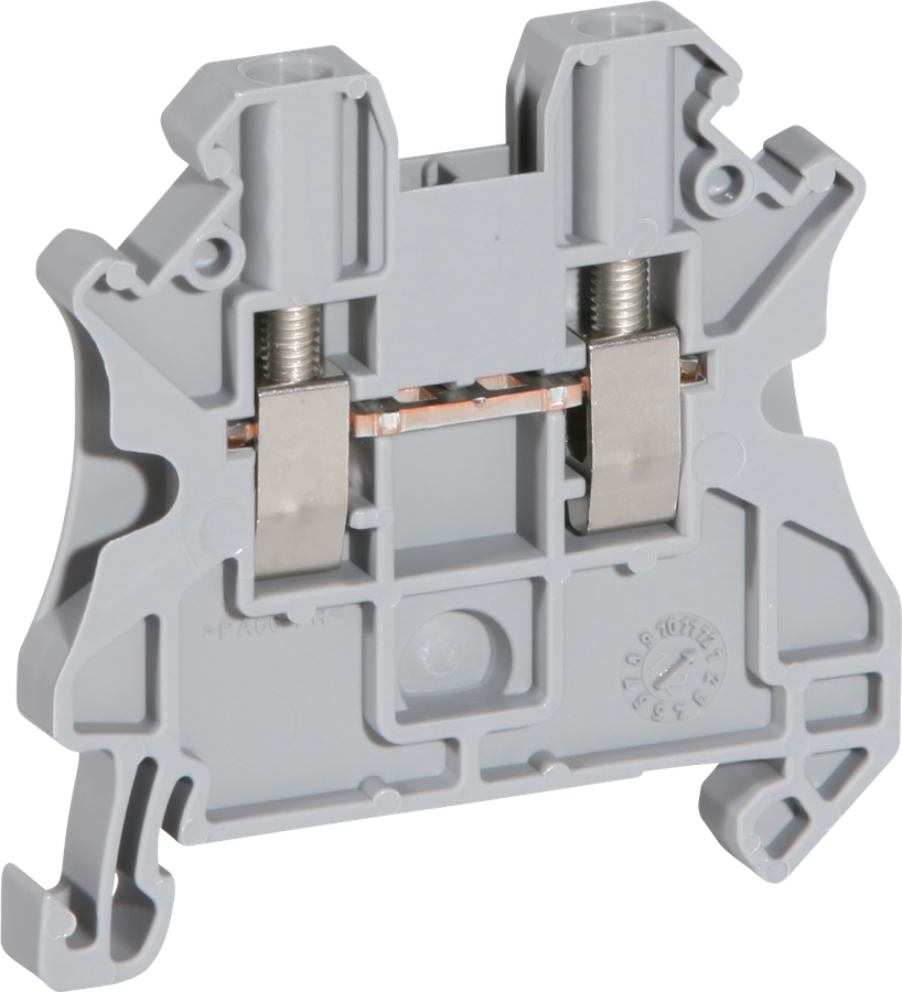 Reihenklemme 0.14…4mm² grau AWG26…12
