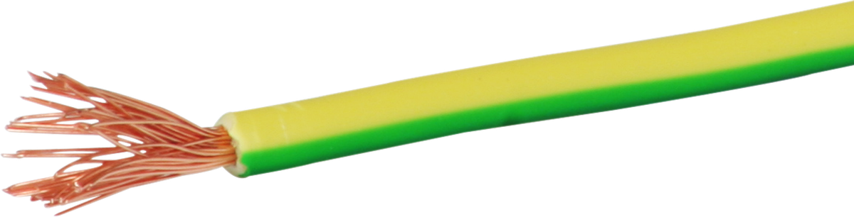 T-Litze 2.5mm² grün-gelb Eca, Spule à 100m