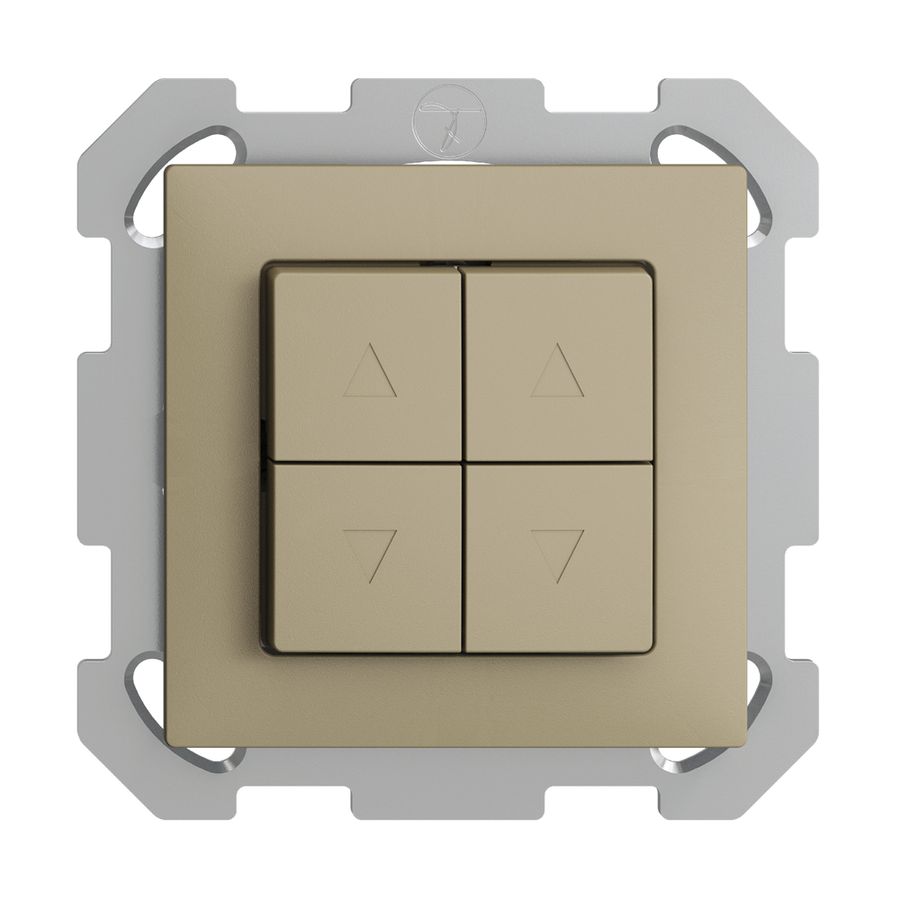 Interruttore per tapparella INC EDIZIOdue FM sand 2 canali