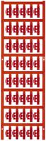 Marqueur de conducteur Weidmüller MultiCard SFC p.Ø2…3.5mm 21×5.8mm PA66 rouge