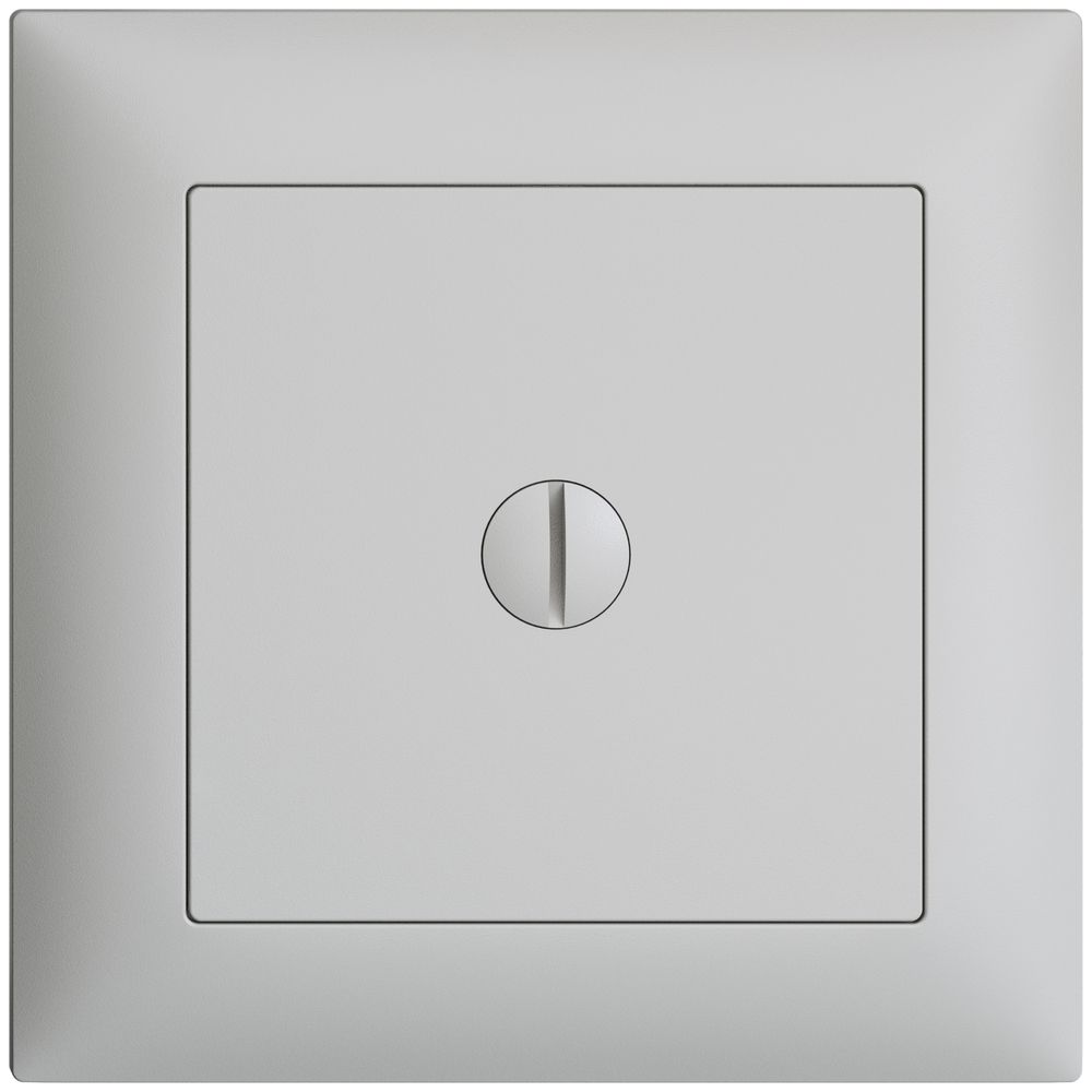 UP-Blindabdeckung EDIZIOdue hellgrau