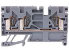 Borne de passage joignable WZ 0.2…1.5mm² 10A 600V ressort 3×1 rail DIN 35mm gr