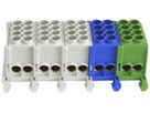 Hauptleiter-Klemme HLAK 5L,2×5×25mm²,3×gu/1×bl/1×grün
