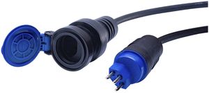 Verlängerung ELBRO T23/T23 H07RN-F3G2.5mm² GDV 20m IP55 schwarz