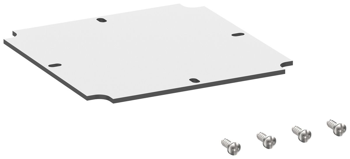Plaque de montage Spelsberg Abox MPI 100 120×120×2.5mm pour Abox/Abox Pro