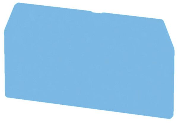 Abschluss-/Zwischenplatte Weidmüller ZAP/TW 5 65×37mm blau
