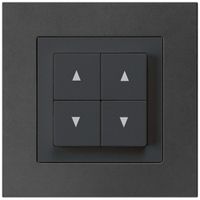 Interruttore per tapparelle INC kallysto.pro nero con 4 tasti