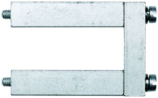 Connexion transversale Weidmüller WQV 120/2 vissé 2L pas 32mm 269A gris argenté