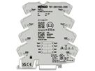 Distributore di potenziale WAGO guida DIN 35 mm 4P 24V 20A