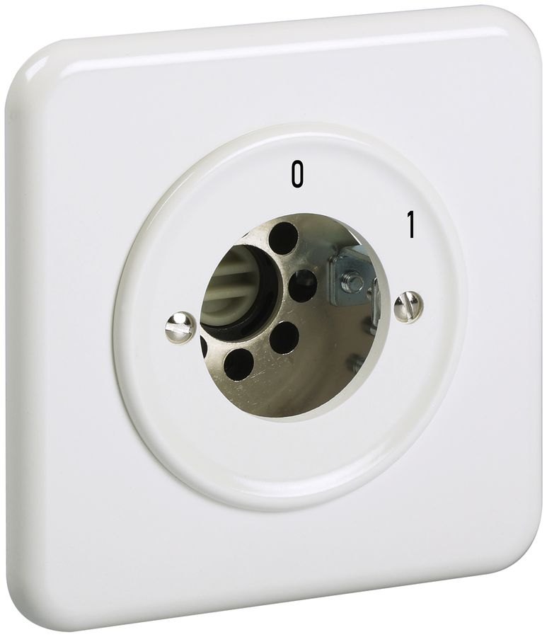 UP-Ausschalter ohne Zylinder SDUE 3P, IP20, 0-1, Abz.12, weiss