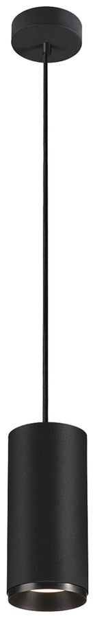 LED-Pendelleuchte SLV NUMINOS L PHASE 28W 2675lm 4000K 24° Ø100×213mm schwarz
