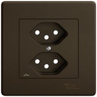 UP-Montageset EDIZIO.liv SNAPFIX® für 2×T13 getrennt br