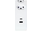 Prise multiple Steffen STEBA IQ 3×T13 1×USB-A 1×USB-C PD 3m blanc