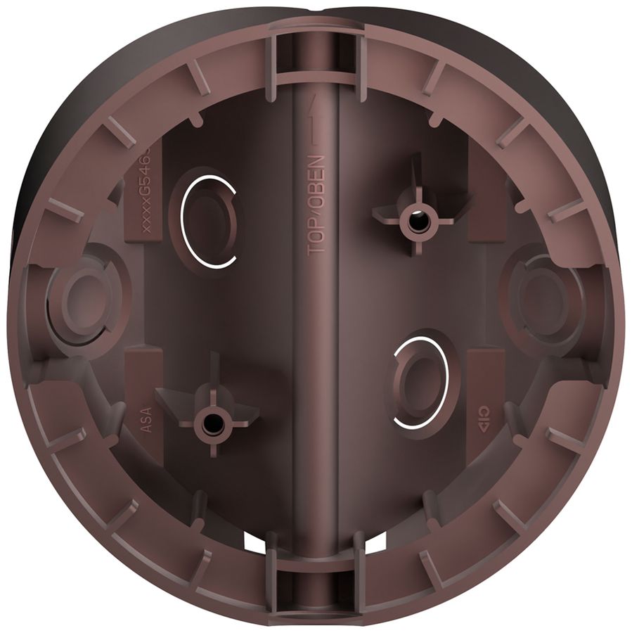 Montageadapter ABB Busch-Wächter PRO braun